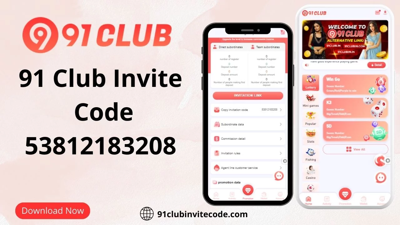91 club invite code